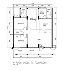 Blk 707 Woodlands Drive 40 (Woodlands), HDB 4 Rooms #496145611